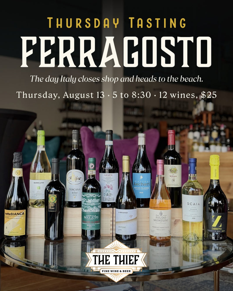 Thursday Tasting — Ferragosto | August 13, 2026