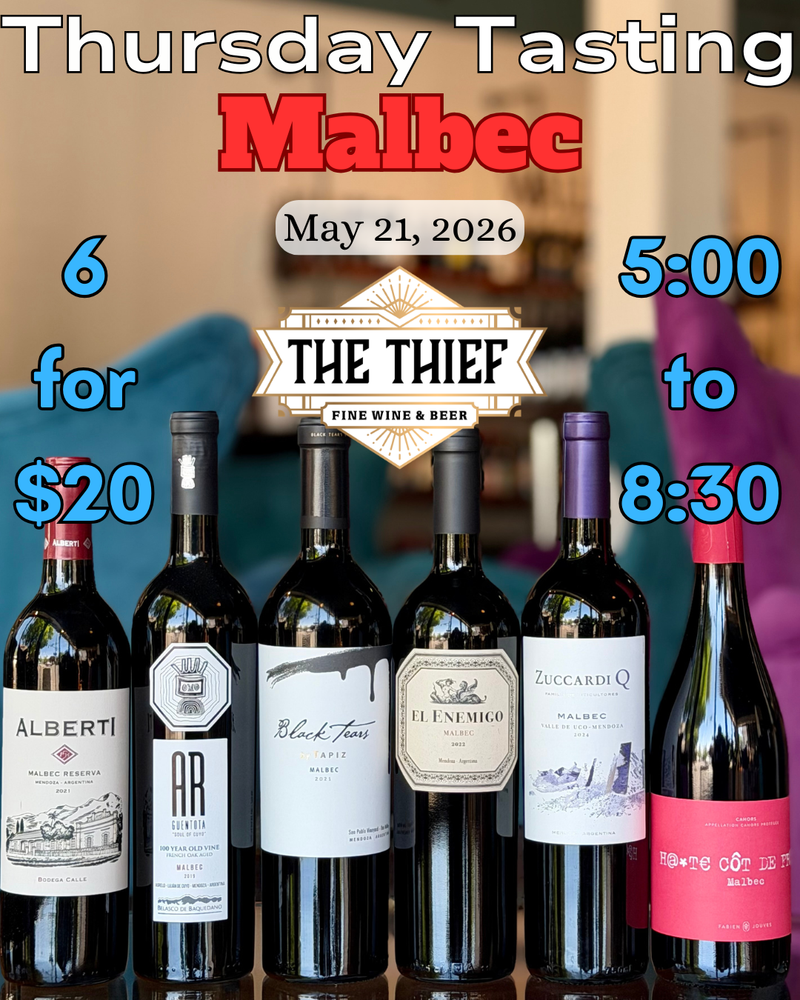 Thursday Tasting — Malbec | May 21, 2026
