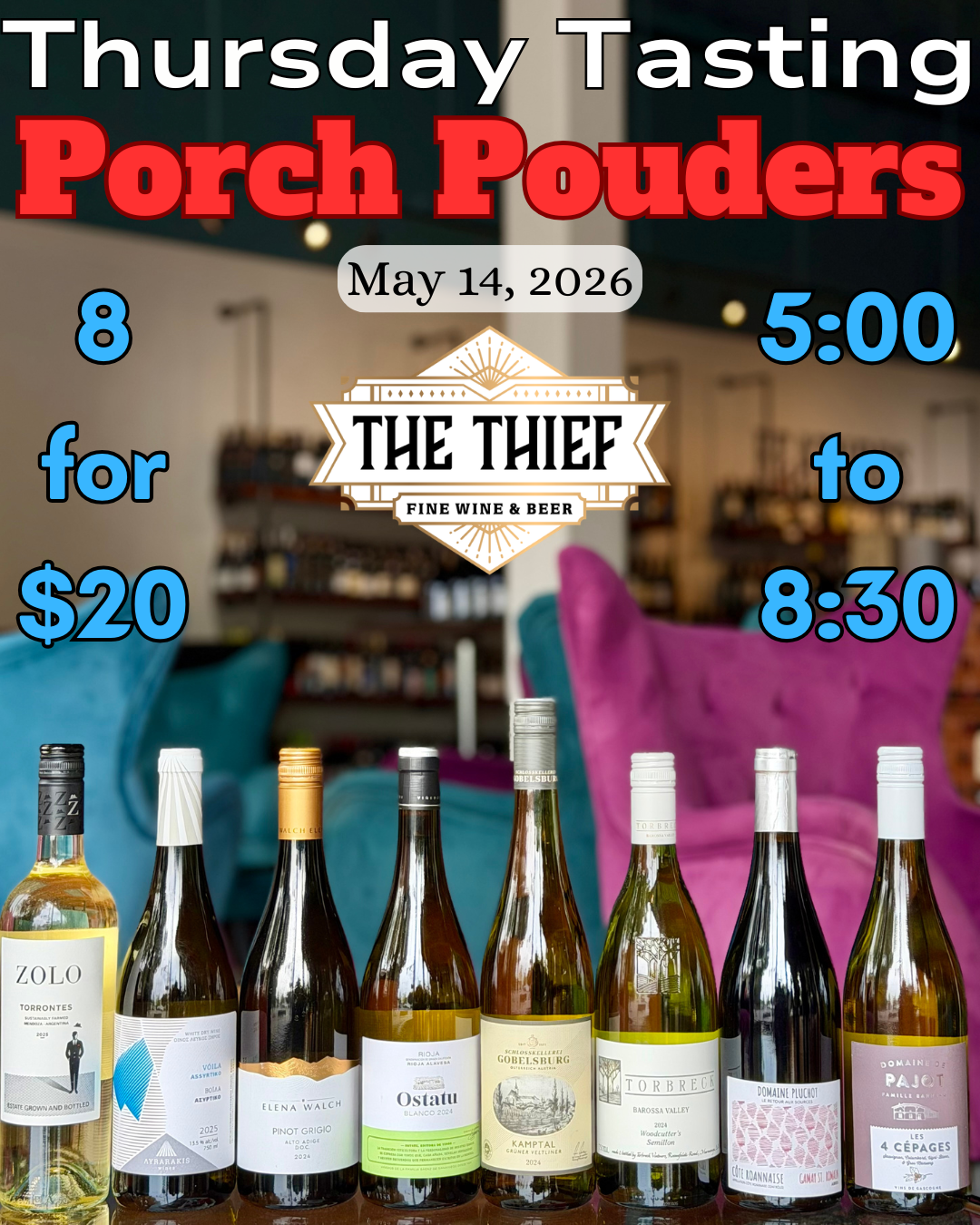 Thursday Tasting — Porch Pounders | May 14, 2026