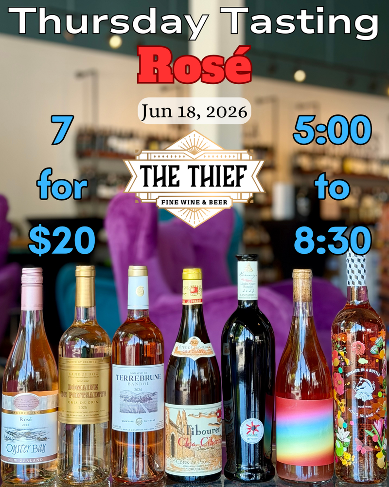 Thursday Tasting — Rosé | June 18, 2026