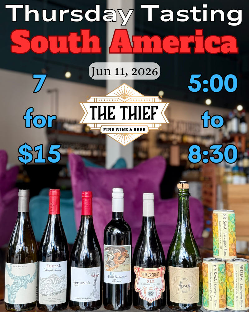 Thursday Tasting — South America | June 11, 2026