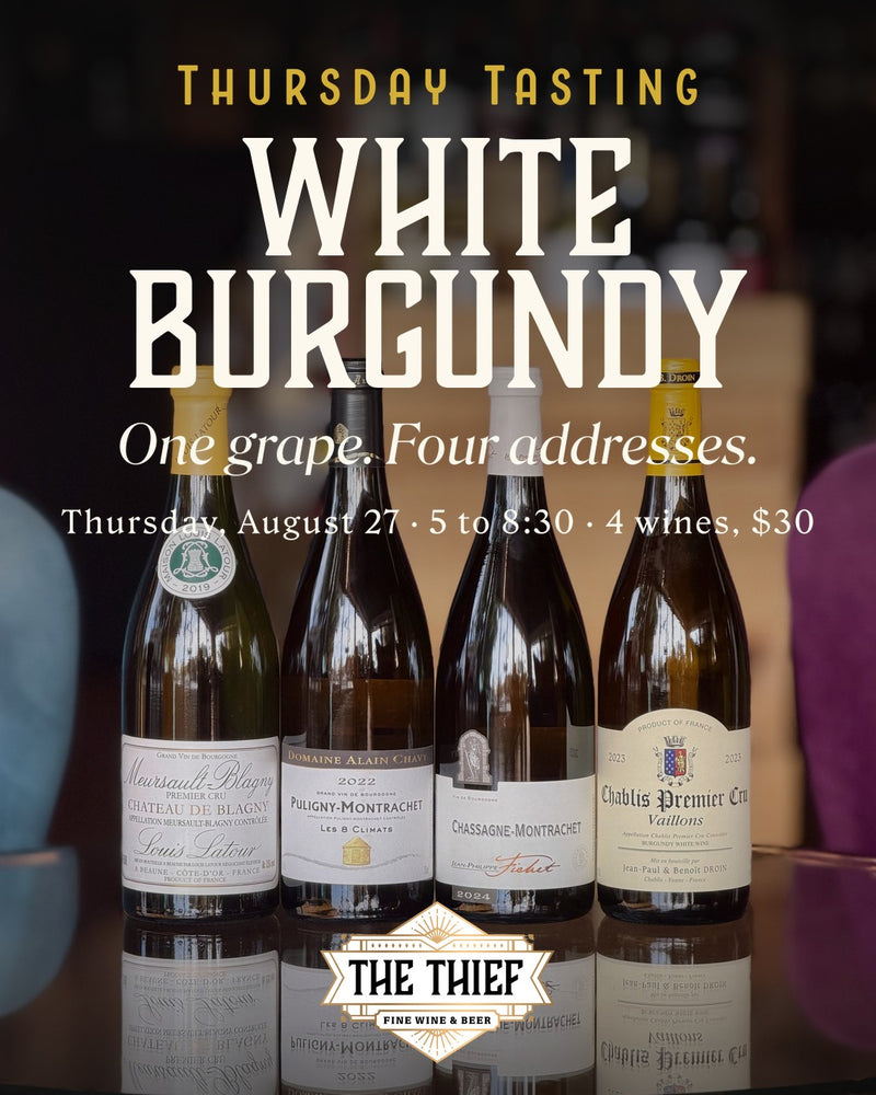 Thursday Tasting — White Burgundy | August 27, 2026
