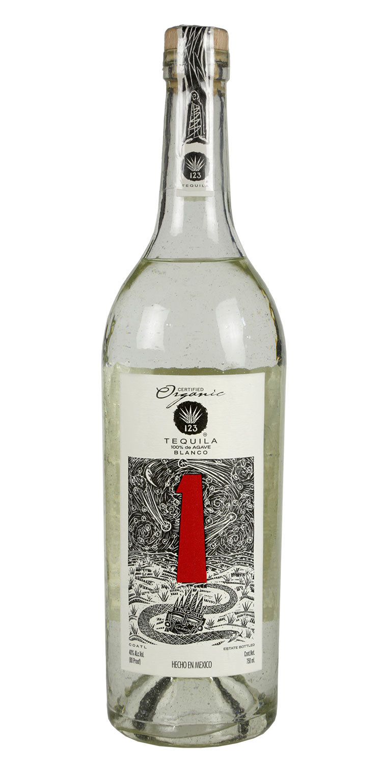 123 Organic Blanco Tequila 750mL