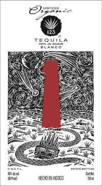 123 Organic Blanco Tequila 750mL