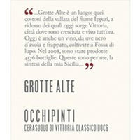 Arianna Occhipinti Grotte Alta Cerasuolo Di Vittoria 2019