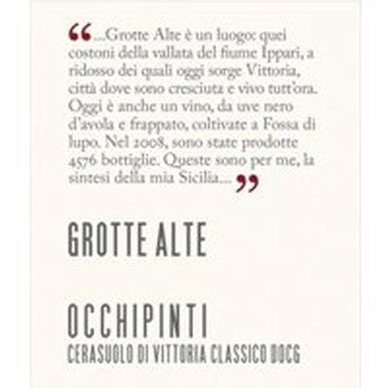 Arianna Occhipinti Grotte Alta Cerasuolo Di Vittoria 2021