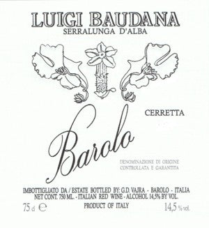 Luigi Baudana Barolo Cerretta 2015