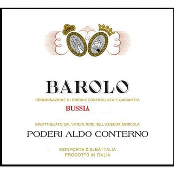 Aldo Conterno Barolo Bussia 2019