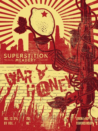 Superstition Meadery War Honey 750mL Bottle