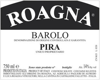 Roagna Barolo La Pira 2018