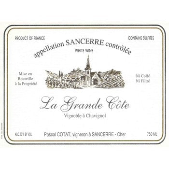 Pascal Cotat Sancerre La Grande Cote 2023