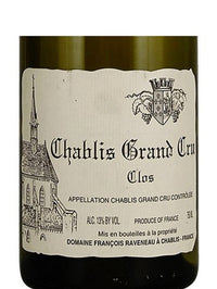 Domaine Francois Raveneau Grand Cru Chablis Les Clos 2020