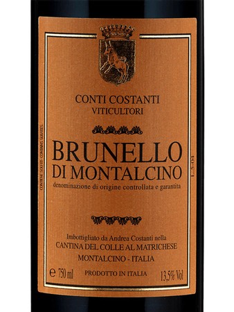 Conti Costanti Brunello di Montalcino 2019