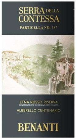 Benanti Serra Della Contessa Particella 587 Etna Rosso Riserva 2018