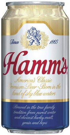 Hamms Lager 12oz Can