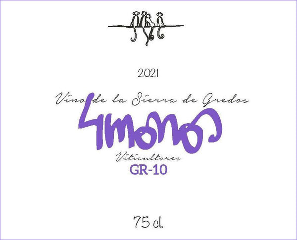 4 Monos GR-10 Blanco 2021