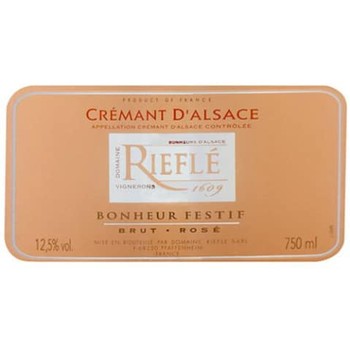 Domaine Riefle Cremant Brut Rose NV