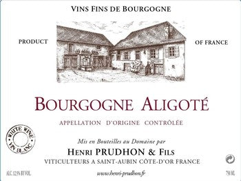 Henri Prudhon Bourgogne Aligote 2021