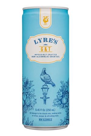 Lyres G&T Non-Alcoholic Cans
