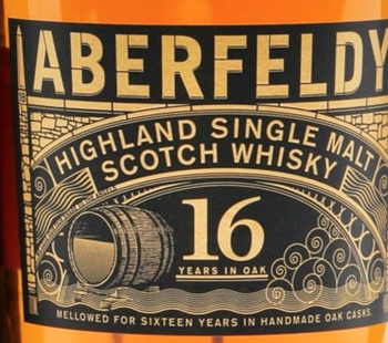 Aberfeldy 16 year Scotch 750mL