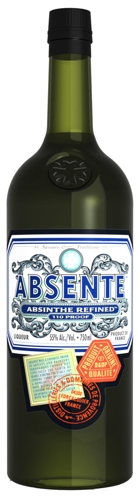 Absente Liqueur w/Spoon Absinthe 750mL