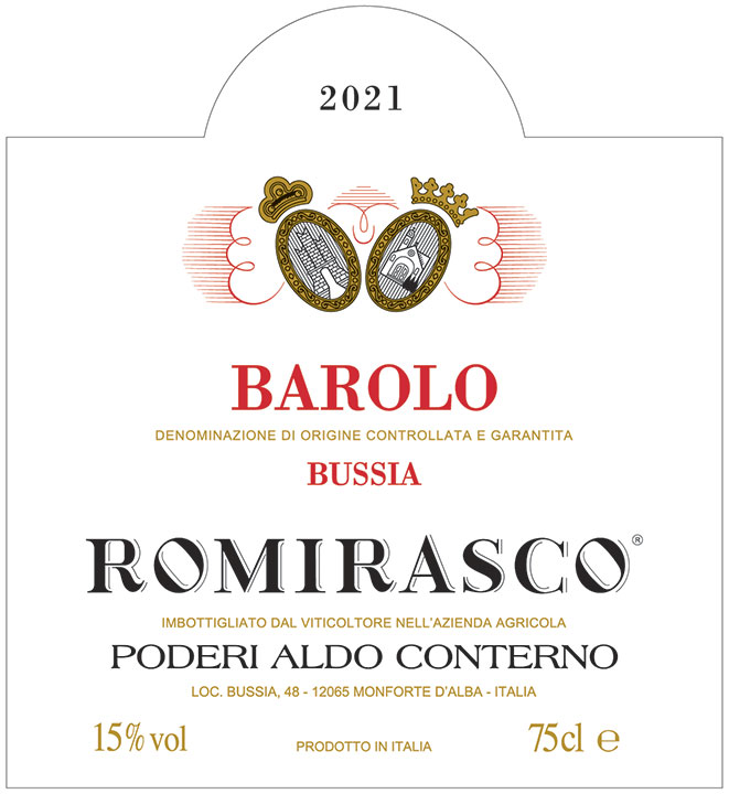 Aldo Conterno Barolo Bussia 2019
