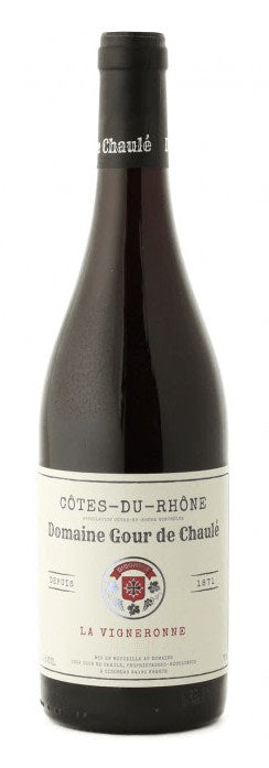 Aline Bonfils Domaine du Gour de Chaule Cotes du Rhone Cuvee de la Vigneronne 2020
