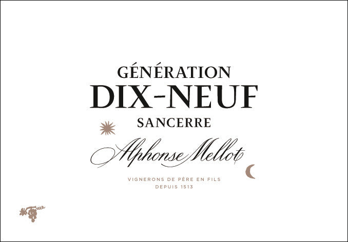 Alphonse Mellot Generation XIX Dix-Neuf Sancerre Blanc 2019