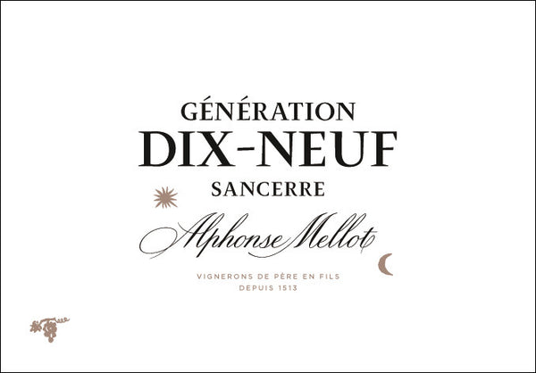 Alphonse Mellot Generation XIX Dix-Neuf Sancerre Blanc 2019