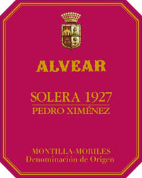 Alvear Pedro Ximenez Solera 1927 (375ML half-bottle) Sherry
