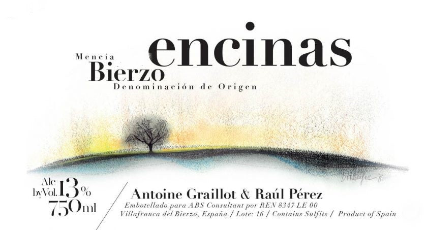 Antoine Graillot & Raul Perez Bierzo Tinto Encinas 2017