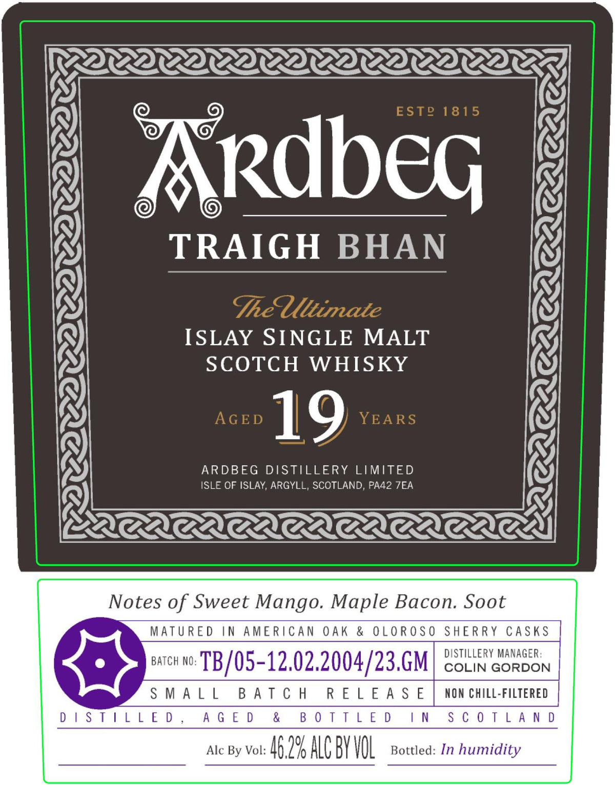 Ardbeg 10 Year Islay Scotch 750mL
