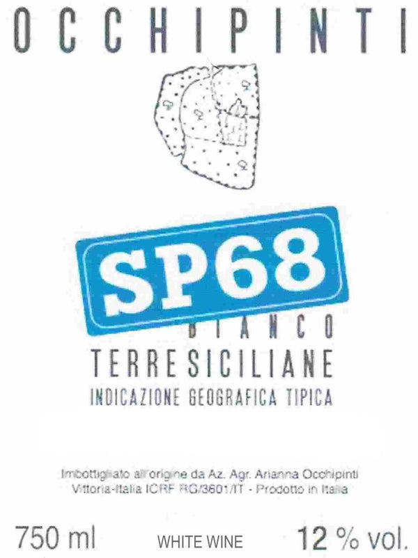 Arianna Occhipinti SP68 Terre Siciliane Bianco 2025