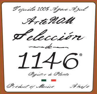 ArteNOM 1146 Tequila Anejo 750mL