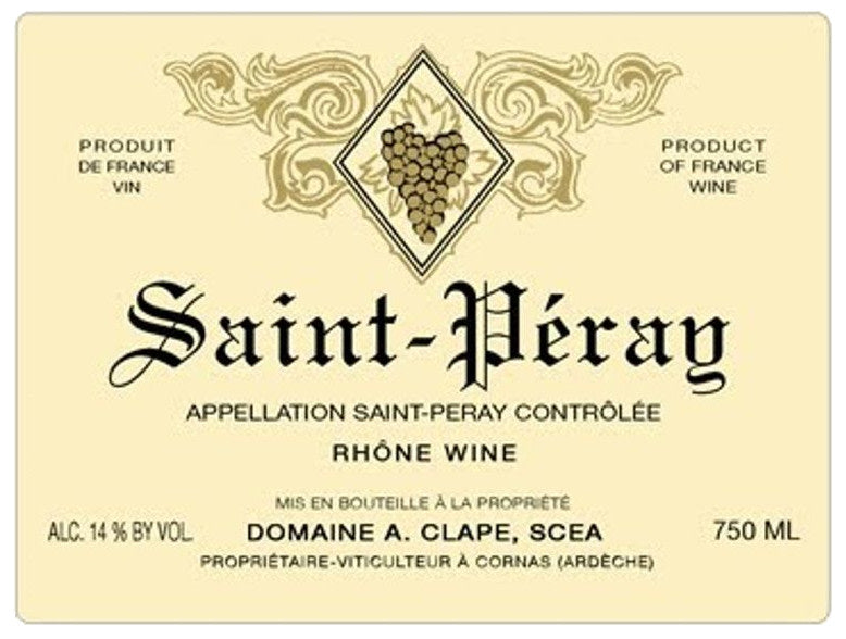 Auguste Clape Saint Peray Blanc 2023