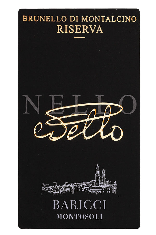 Baricci Montosoli Brunello di Montalcino Nello Riserva 2019