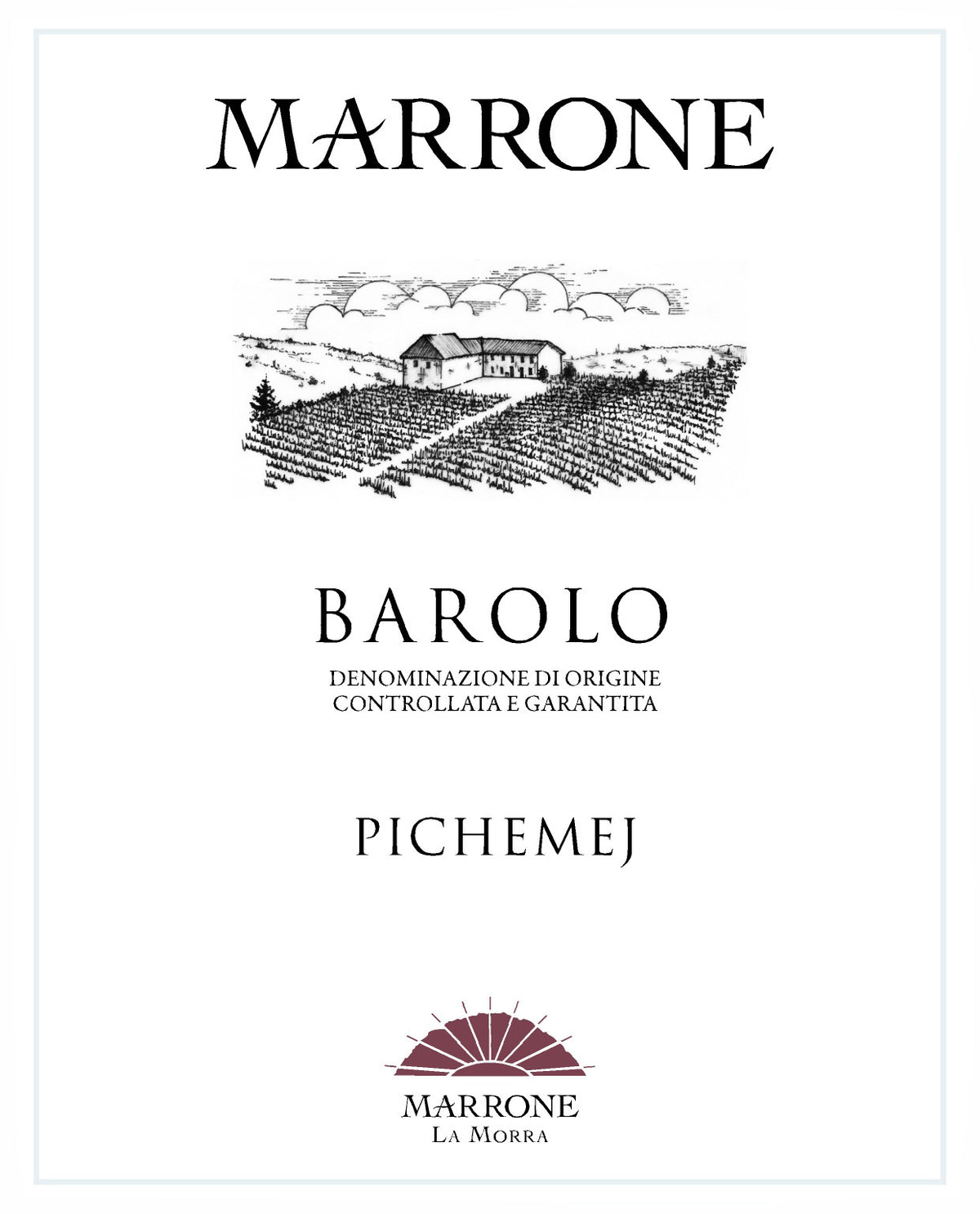 Marrone Barolo Pichemej 2015