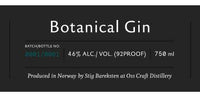 Barrett's London Dry Gin 750mL