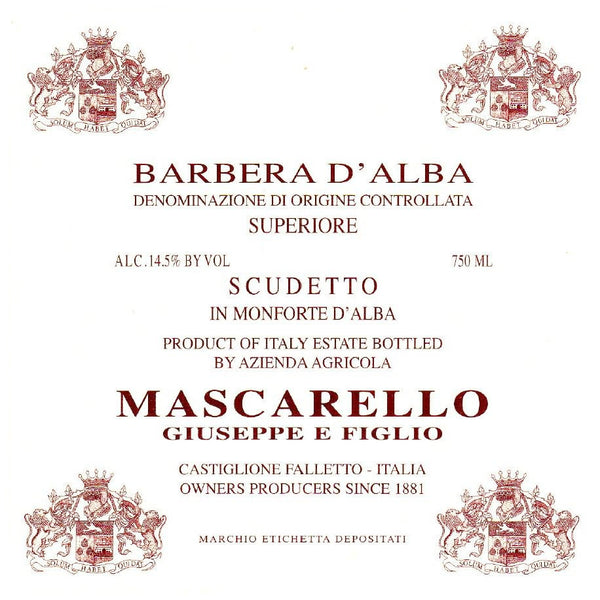 Bartolo Mascarello Barbera d'Alba 2021