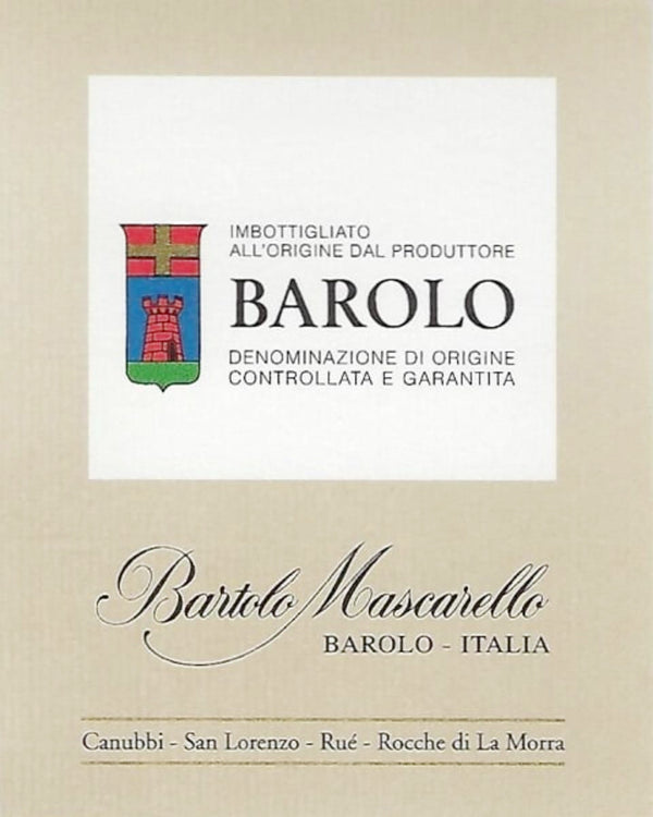 Bartolo Mascarello Barolo 2020