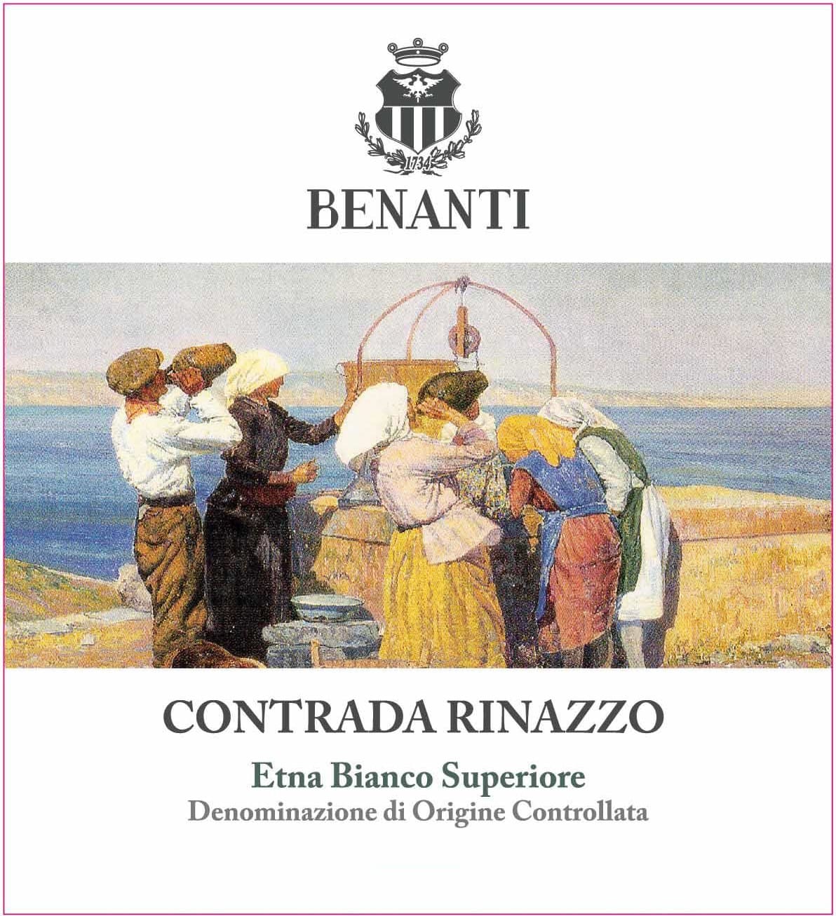 Benanti Contrada Rinazzo Etna Bianco Superiore 2023