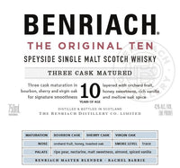 Benriach The Twelve Speyside Single Malt Scotch Whisky 750mL