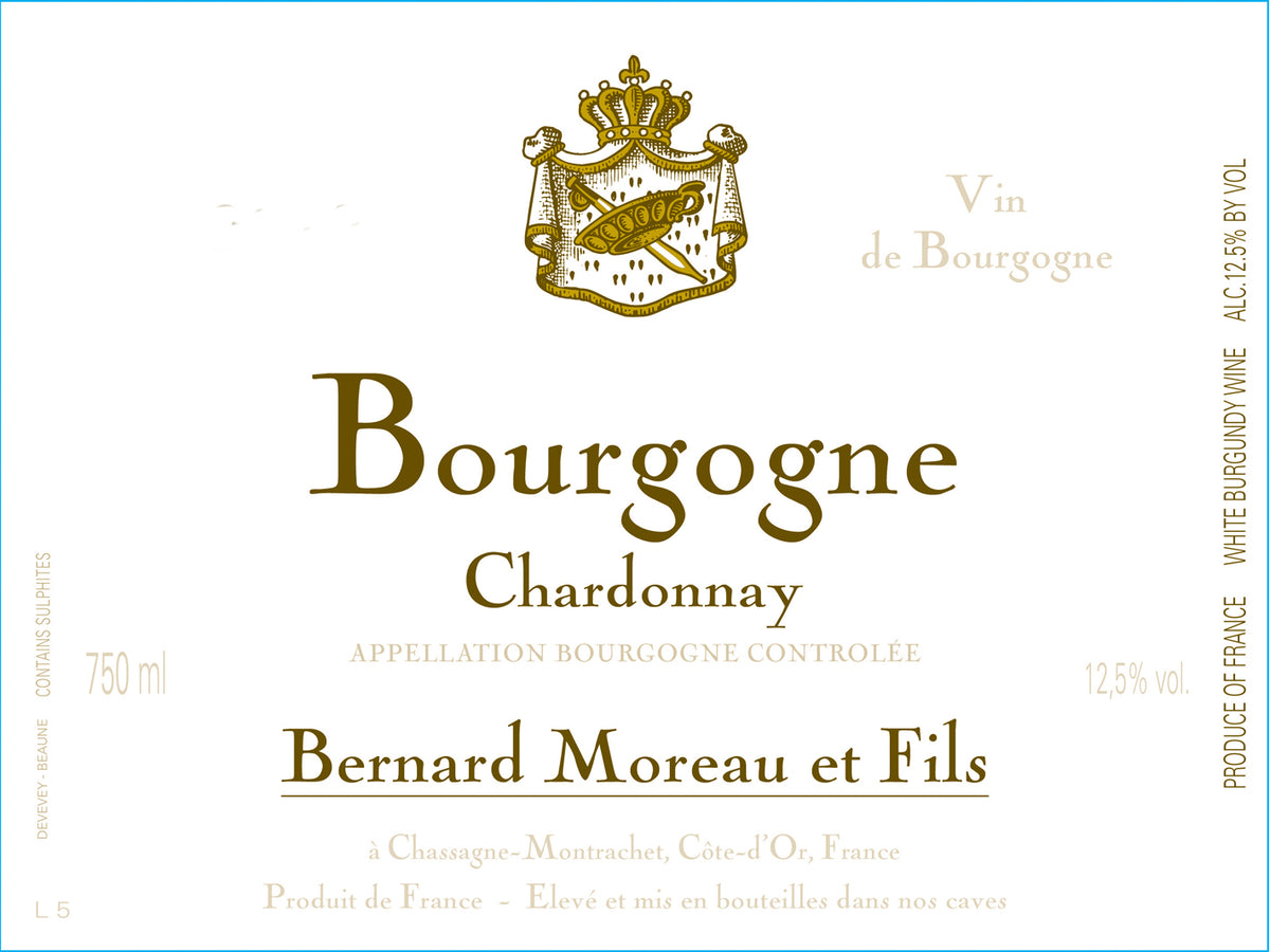 Domaine Moreau Bourgogne Blanc 2022