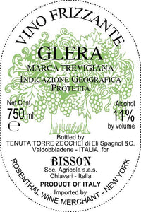 Bisson Vino Frizzante Glera 2022