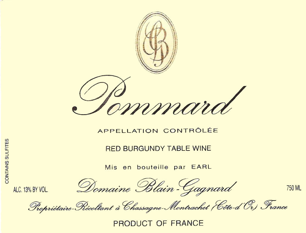 Blain Gagnard Bourgogne Passetoutgrain 2022