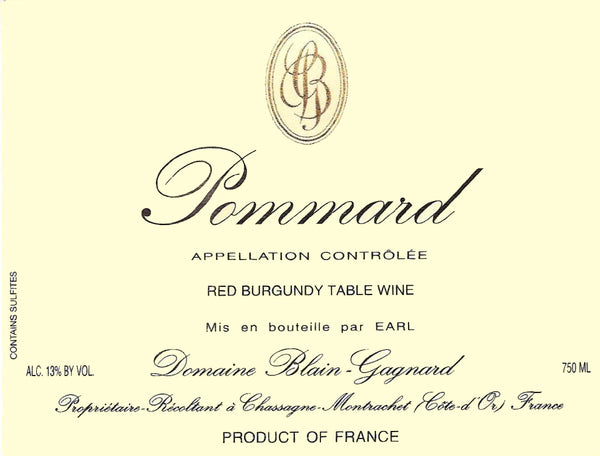 Blain Gagnard Bourgogne Passetoutgrain 2022