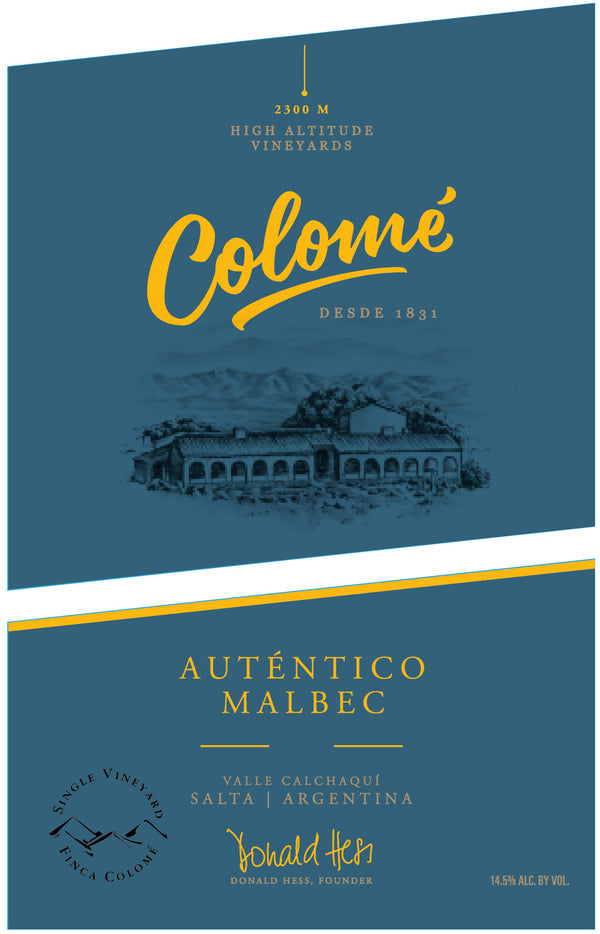 Bodega Colome Autentico Malbec 2021