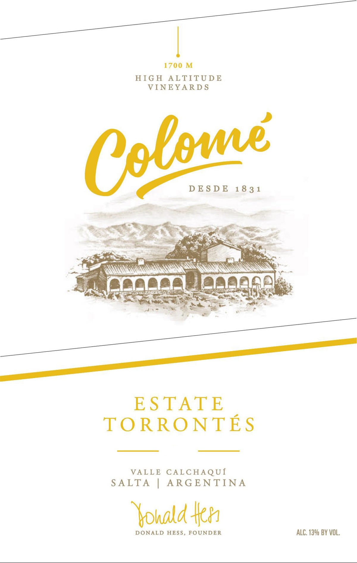 Bodega Colome Torrontes 2023
