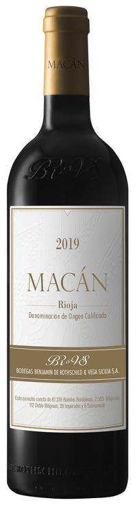 Bodegas Benjamin Rothschild and Vega Sicilia Macan Clasico 2019