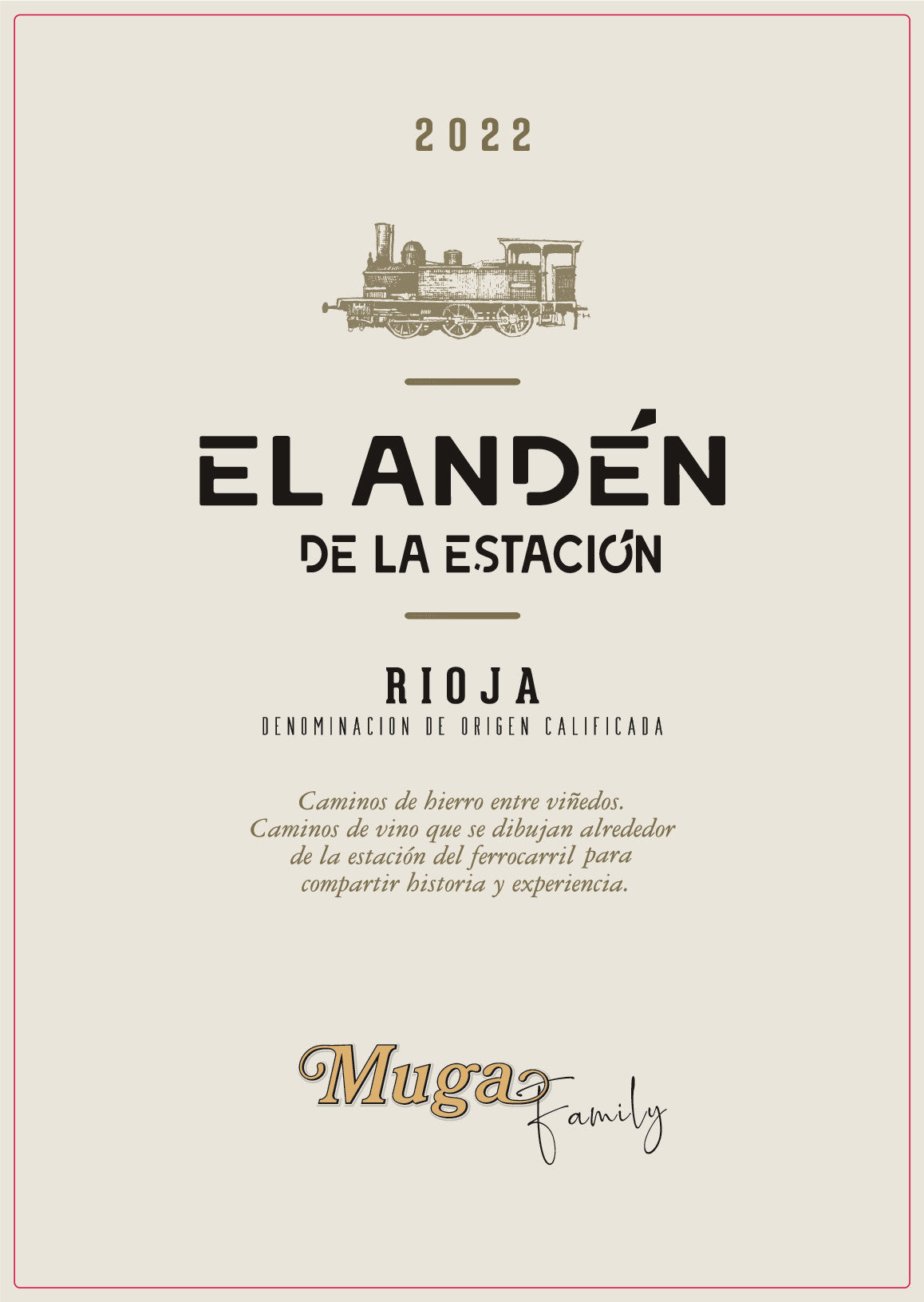 Bodegas Muga El Anden de la Estacion Crianza 2019